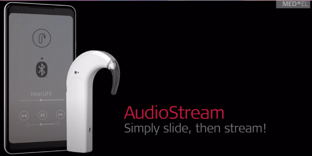 MED-EL présente AudioStream, un accessoire pour diffuser du contenu directement dans l’audio processeur