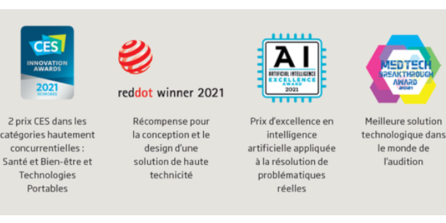 Oticon More : cinq prix internationaux en six mois d’existence Oticon More : cinq prix internationaux en six mois d’existence