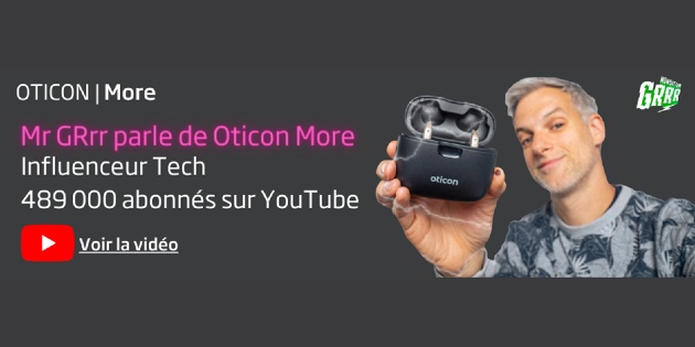 Oticon s’associe à un Youtubeur pour sa nouvelle campagne Oticon s’associe à un Youtubeur pour sa nouvelle campagne