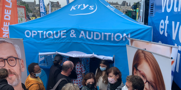 Krys Audition principal sponsor sur le Tour de France 2021