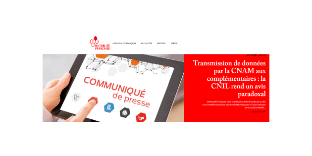 Transmission des données aux Ocam : la Mutualité française trouve l’avis de la CNIL « paradoxal »