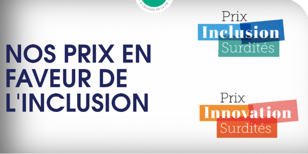 La Fondation pour l’Audition lance la première édition des prix inclusion et innovation surdités