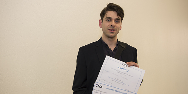 Olivier Ferber, lauréat 2016 du Collège national d’audioprothèse Olivier Ferber, lauréat 2016 du Collège national d’audioprothèse