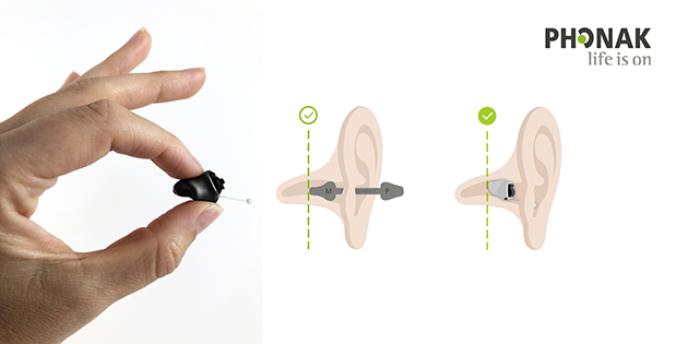 Un nouveau Phonak Virto B-Titanium encore plus petit et un outil pour plus d’éligibilité Un nouveau Phonak Virto B-Titanium encore plus petit et un outil pour plus d’éligibilité