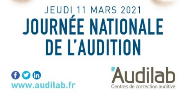 Audilab partenaire de la Journée Nationale de l’Audition