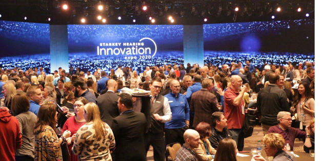Colin Powell et Richard Branson interviennent à la Starkey Innovation Expo