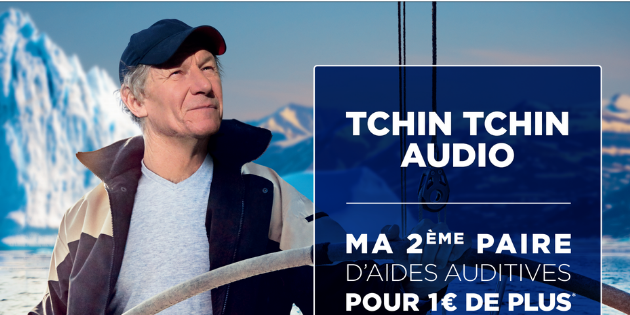 Le navigateur Philippe Poupon ambassadeur de la campagne Tchin Tchin Audio