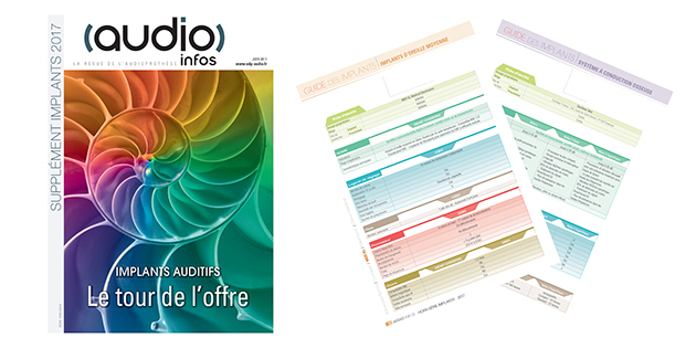 Audio infos édite la première édition de son supplément consacré aux implants auditifs