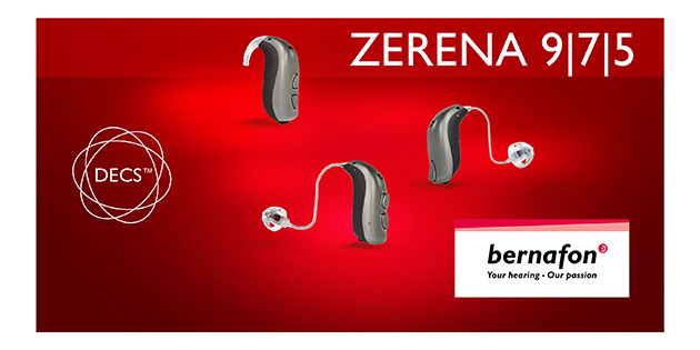 Bernafon présente Zerena, sa nouvelle famille d’aides auditives
