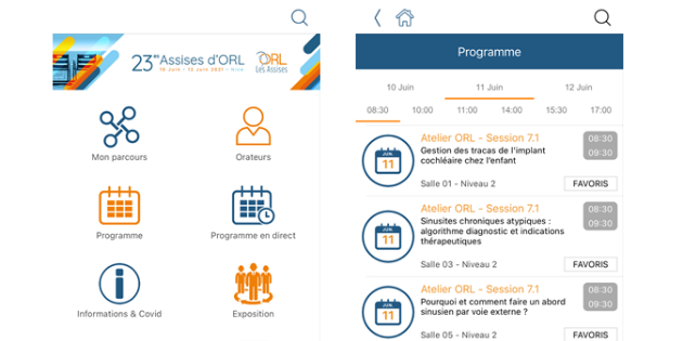 Nouvelle version de l’application mobile “Les Assises d’ORL”
