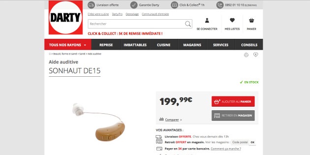 Darty se lance dans la distribution d’assistants d’écoute Darty se lance dans la distribution d’assistants d’écoute