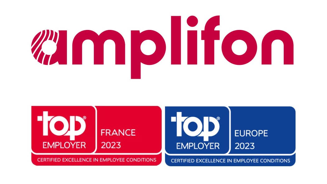 Amplifon certifié Top Employer 2023 en Europe, aux Etats-Unis et en Nouvelle-Zélande