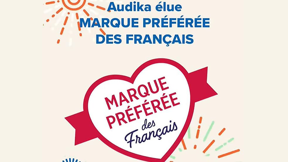 Audika élue « Marque Préférée des Français » dans la catégorie réseaux de centres auditifs