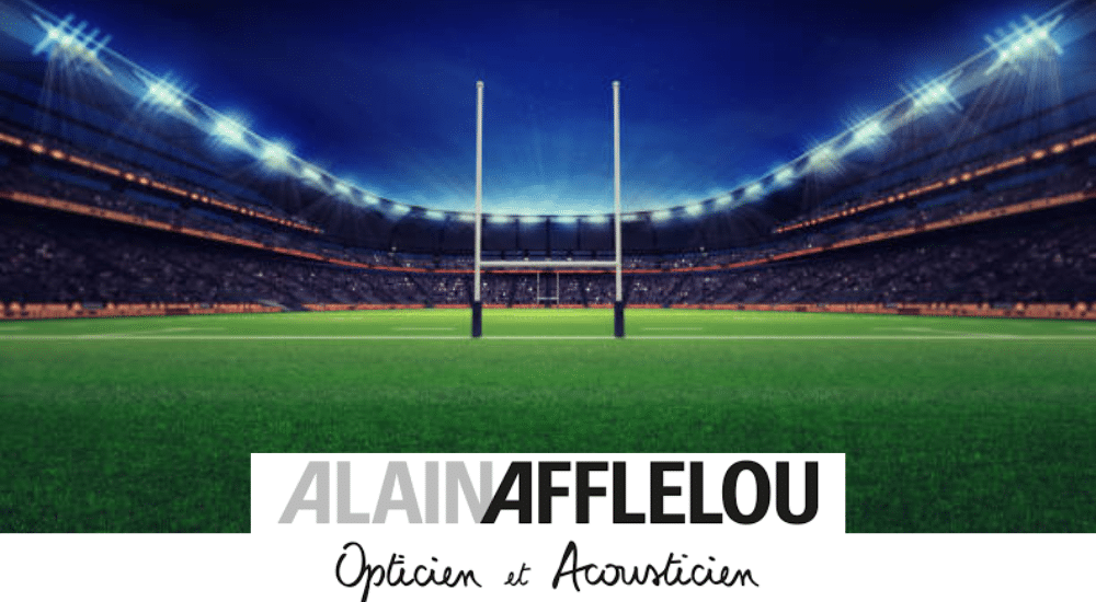 Alain Afflelou Opticien et Acousticien soutient la Ligue nationale de rugby