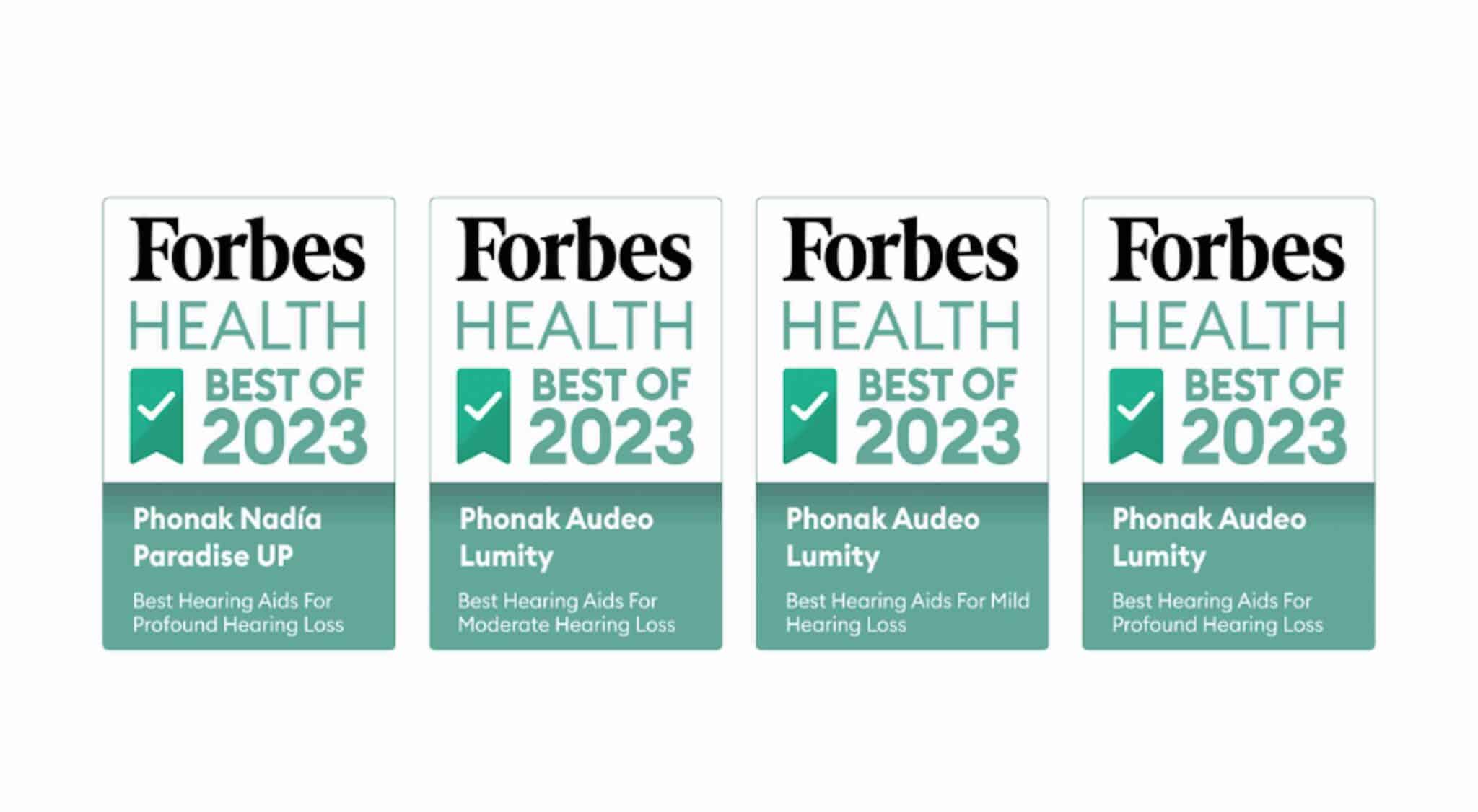 Aides auditives : Phonak nommé dans les Best Awards de Forbes Health