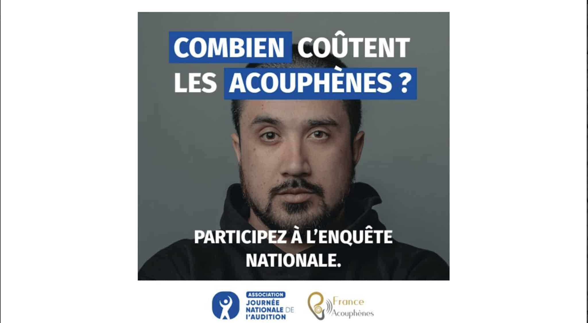 L’Association JNA et France Acouphènes lance une enquête sur le coût des acouphènes