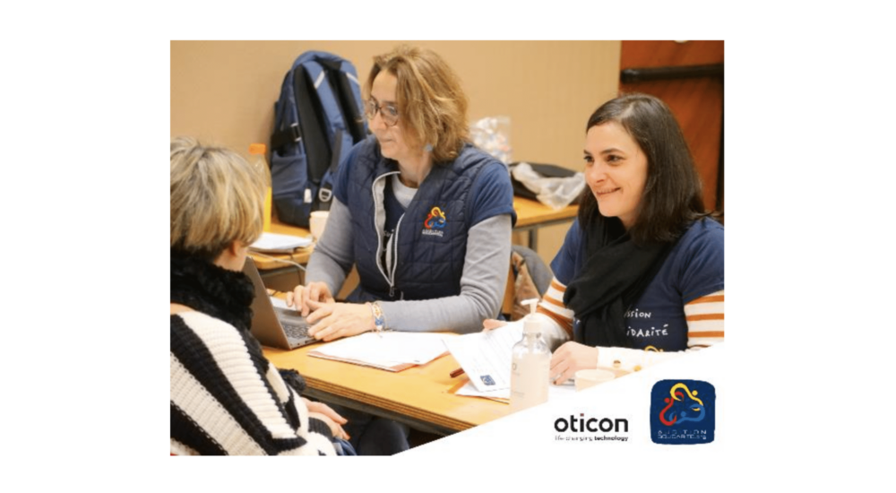 Oticon sur le terrain avec Audition Solidarité